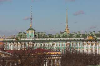 Гостиница Мини-отель Соло Панорама Санкт-Петербург Двухместный номер с 1 кроватью и видом на город-3