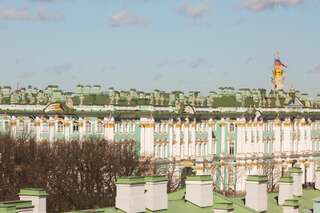 Гостиница Мини-отель Соло Панорама Санкт-Петербург Двухместный номер с 1 кроватью и видом на город-7